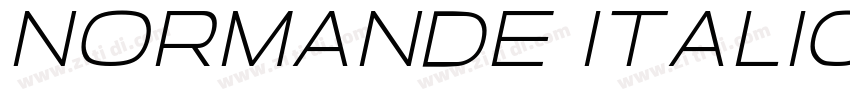 Normande Italic字体转换